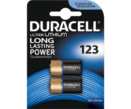 Bateria lub akumulatorek Duracell Photo CR123 Ultra M3 2 szt